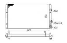 Chladič, chlazení motoru NRF 50457A