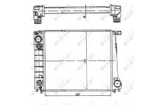 Chladič motora NRF 51350