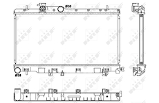 Chladič, chlazení motoru NRF 53038