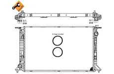 Chladič, chlazení motoru NRF 53065