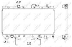 Chladič motora NRF 53336