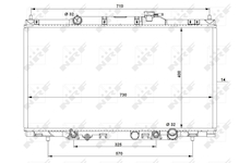 Chladič, chlazení motoru NRF 53574