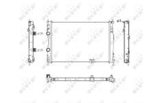 Chladič motora NRF 53757