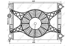 Chladič, chlazení motoru NRF 53999