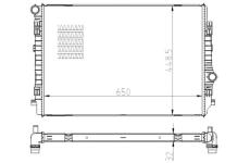 Chladič, chlazení motoru NRF 550081