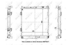 Chladič, chlazení motoru NRF 56141