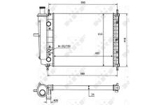 Chladič motora NRF 58015