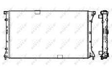 Chladič, chlazení motoru NRF 58331