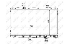 Chladič, chlazení motoru NRF 58457