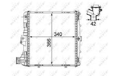 Chladič, chlazení motoru NRF 58485
