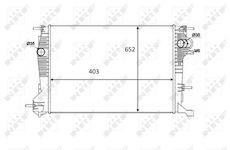 Chladič, chlazení motoru NRF 58488