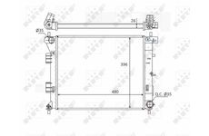 Chladič, chlazení motoru NRF 58522