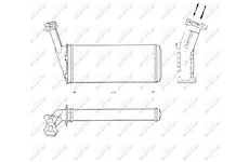 Výměník tepla, vnitřní vytápění NRF 58615