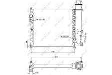 Chladič, chlazení motoru NRF 58714