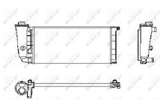 Chladič, chlazení motoru NRF 58781