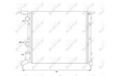 Chladič, chlazení motoru NRF 58785