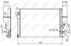 Chladič, chlazení motoru NRF 58802