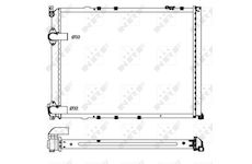 Chladič, chlazení motoru NRF 58848