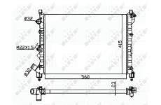 Chladič, chlazení motoru NRF 58943A