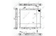 Chladič, chlazení motoru NRF 59049