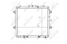 Chladič, chlazení motoru NRF 59080