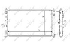 Chladič, chlazení motoru NRF 59089