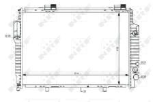 Chladič, chlazení motoru NRF 59111