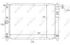 Chladič, chlazení motoru NRF 59122