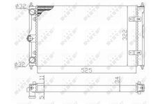 Chladič, chlazení motoru NRF 59128