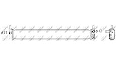 Chladič, hnací baterie NRF 59175