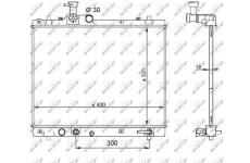 Chladič, chlazení motoru NRF59208