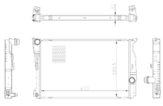 Chladič, chlazení motoru NRF59228