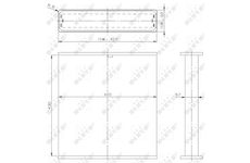 chladici mrizka NRF 791