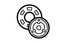 Lożisko hriadeľa kompresora NRF 38409