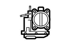 Hrdlo żkrtiacej klapky NRF 408099