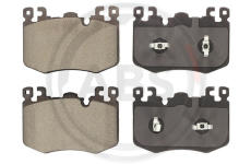 Sada brzdových platničiek kotúčovej brzdy A.B.S. 35432