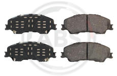 Sada brzdových platničiek kotúčovej brzdy A.B.S. 35467