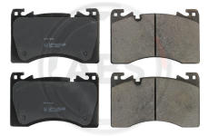 Sada brzdových platničiek kotúčovej brzdy A.B.S. 35474