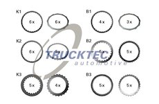 Sada Lamel OIbložení, lamel. spojka (automatická převodovka) TRUCKTEC AUTOMOTIVE 02.25.088