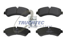 Sada brzdových destiček, kotoučová brzda TRUCKTEC AUTOMOTIVE 02.35.586
