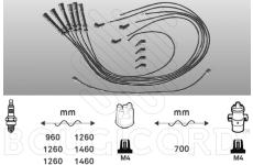 Zapalovací kabely BMW 3 E30 325 i 126kW