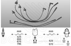 Zapalovací kabely CITROEN BX 19 GTi 88kW