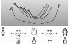 Zapalovací kabely VOLVO 340-360 1.7 59kW