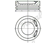 Píst NÜRAL 87-501900-00