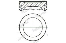 Píst NÜRAL 87-523600-00