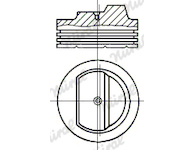 Píst NÜRAL 87-528300-00