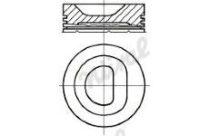 Píst NÜRAL PI1611100DP STD