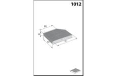 Filtr, vzduch v interiéru MECAFILTER EAR7335