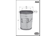 Vzduchový filtr MECAFILTER FA3461