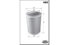 Vzduchový filtr MECAFILTER EL3039